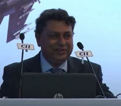 Dr AK Ghosh, Project Director (Advanced Medium Combat Aircraft), Aeronautical Development Agency, Ministry of Defence, Government of India addressing at the 10th International Conference on Energising Indian Aerospace Industry: The Road Ahead