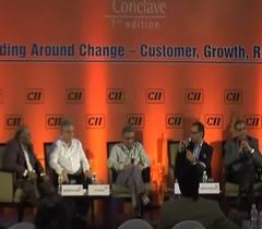 Panel discussion on ‘Shopping for New Ideas to Reinventing Physical Retail-Taking the Game a Notch above to the Next Level’ at the 7th edition of Real Estate Conclave 2015 - ‘Re-moulding Around Change – Customer, Growth, Regulation