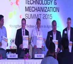 Release of CII Conference Brochure at the “CII Agri Technology and Mechanization Summit 2015”