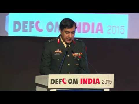 Vote of Thanks by Maj Gen R Sabherwal, ADG Tac C,Corps of Signals, Indian Army at the inaugural session of the International Seminar and Exhibition Defcom India 2015 