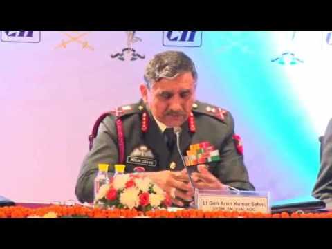 Opening remarks by Session Chairman Lt Gen Arun Kumar Sahni, UYSM, SM, VSM, ADC, GOC-IN-C South   Western Command, Indian Army at the session Futuristic Battle Field: Realisation of Digital Army in the TBA