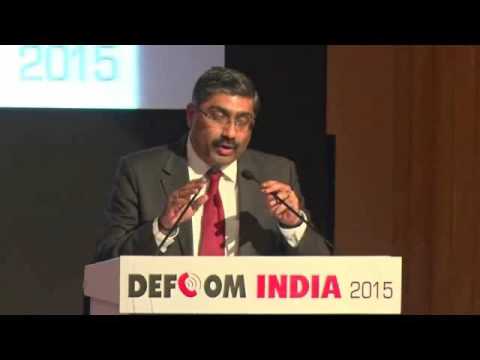 Welcome address by Mr Sujith Haridas, Deputy Director Genral, CII at the Valedictory Session of the International   Seminar and Exhibition Defcom India 2015