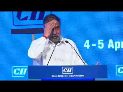 Anand Sharma, Deputy Leader of Congress Parliamentary Party (RS) speaks at the Annual Session 2016