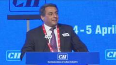 T V Narendran, Chairman, CII Eastern Region and Managing Director, Tata Steel speaks on the theme of Balancing Economic Growth with Sustainable Development at the Annual Session 2016