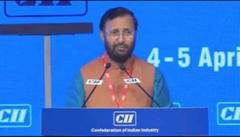 Prakash Javadekar, Minister of State (I/C) for Environment, Forest and Climate Change speaks on the theme of Balancing Economic Growth with Sustainable Development at the Annual Session 2016