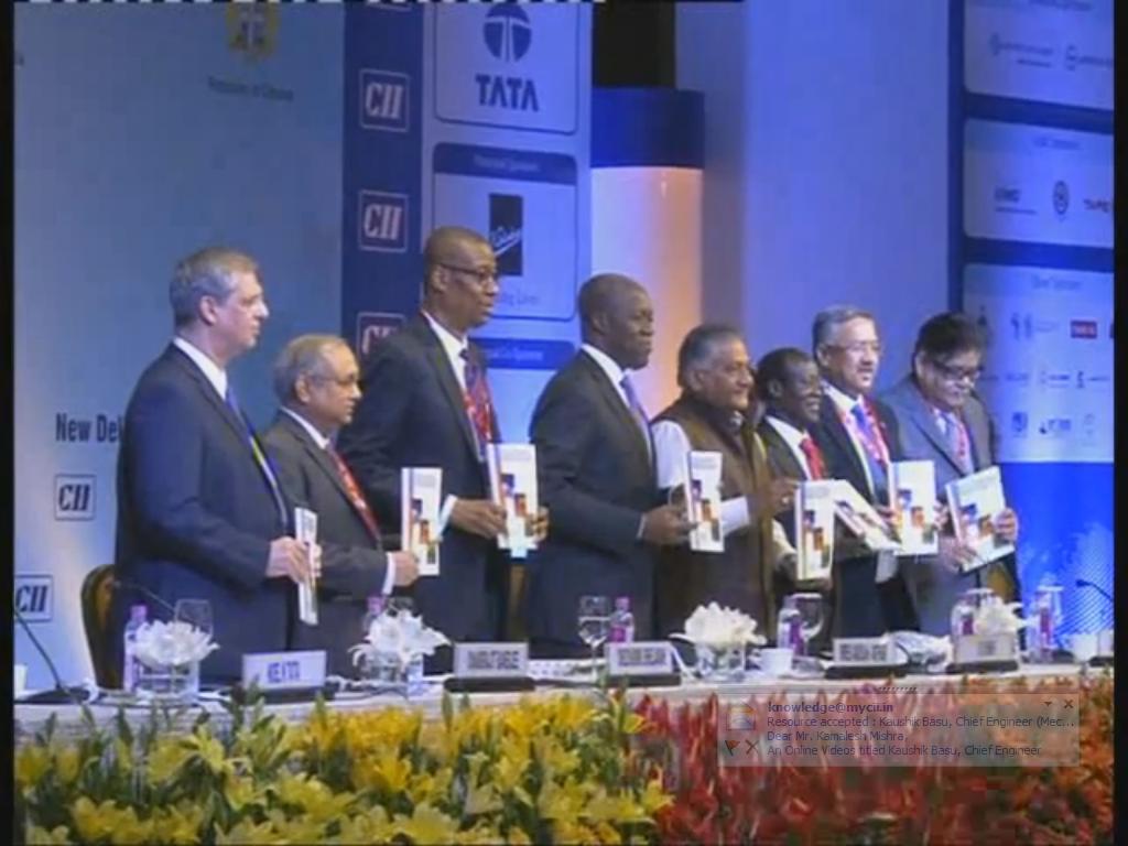 Release of EXIM Bank Report and Background Paper on CII-EXIM Bank Conclave on India-Africa Project Partnership