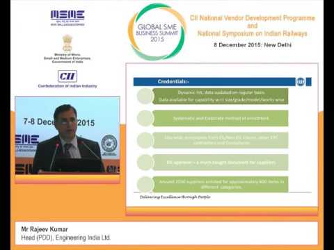 Rajeev Kumar, Head (PDD), EIL speaks on EIL's Vendor Partnership 