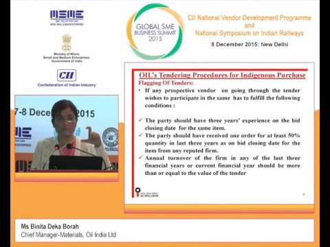 Binita Deka Borah, Chief Manager-Materials, Oil India speaks on the Contributions of Oil India