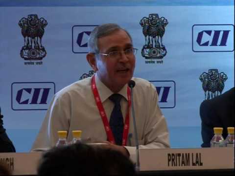 Rear Admiral Pritam Lal (Retd), Defence Expert & Consultant, CII shares opening remarks 