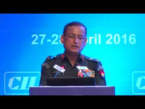 Lt Gen Subrata Saha, Deputy Chief of the Army Staff (Planning & Systems) speaks on Defence Procurement
