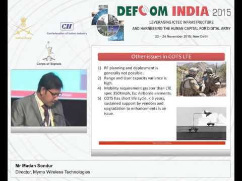 Sondur Madan Babu, Director, Mymo Wireless Technologies speaks on Adopting COTS Technology for Broadband Military Wireless Communication