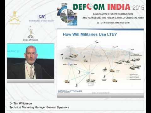 Dr Tim Wilkinson, Technical Marketing Manager, General Dynamics speaks on special considerations in the military use of LTE