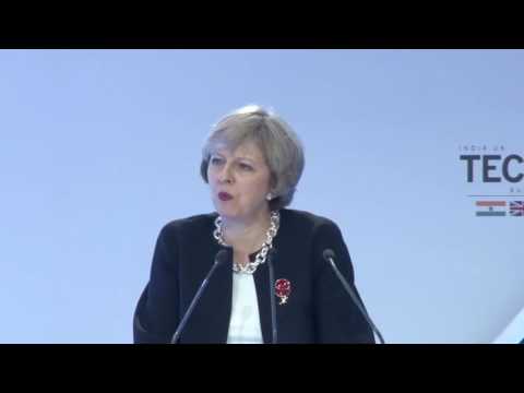 Rt Hon Theresa May, PM, UK speaks on India - UK bilateral relations, free trade, mutual investments and more