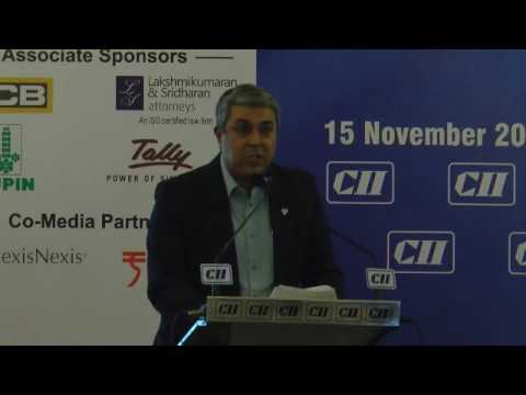 Vote of Thanks by Anil Vaswani, Chairman, CII West Bengal State Council & Managing Director, The Wesman Engineering Co Ltd