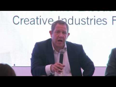 John Kampfner, Chief Executive, Creative Industries Federation speaks on the growth of creative industries in the UK