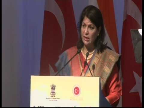 Shobana Kamineni, President, CII speaks on India-Turkey Bilateral Relations