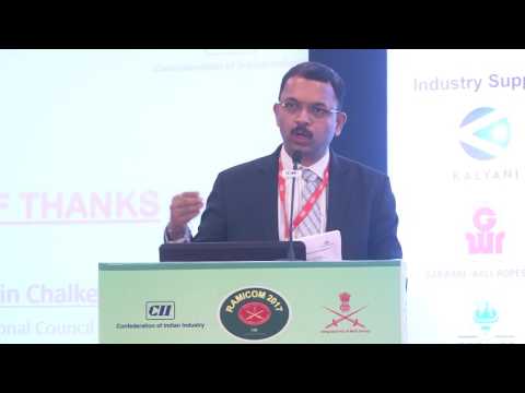 Vote of Thanks by Nitin Chalke, Chairman CII Pune Zonal Council & Managing Director-India, Eaton