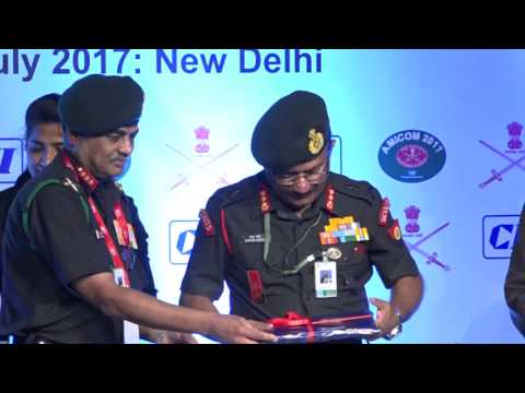 Release of Olive Pages by Vice Chief of Army Staff at AMICOM 2017