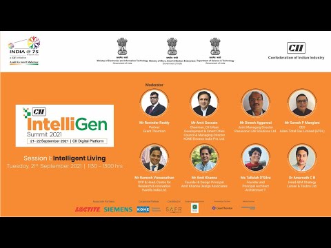 IntelliGen Summit 2021, Session I: Intelligent Living