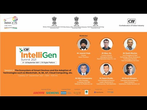 IntelliGen Summit 2021, Session II: The Ecosystem of Smart Devices & the Adoption of Technologies