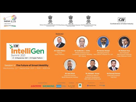 IntelliGen Summit 2021, Session V: The Future of Smart Mobility