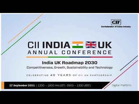 CII Annual CEOs Mission and Annual UK Conference, Plenary Session: 
