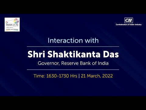 Interaction with Shri Shaktikanta Das, Hon'ble Governor, Reserve Bank of India
