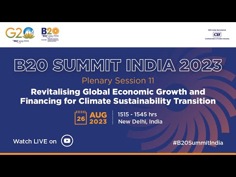 Standalone Session on "Revitalising Global Economic Growth and Financing for Climate ...