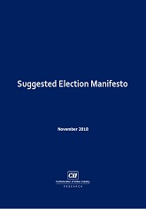 Suggested Election Manifesto 
