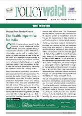 CII Policy Watch: Focus – Healthcare