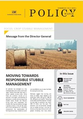 Policy Watch: Focus- Crop Stubble Management