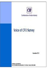 CII Voice of CFO Survey (Oct 2012)
