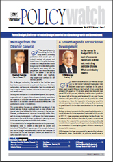CII Pre Budget Recommendations Policy Watch: March 2012